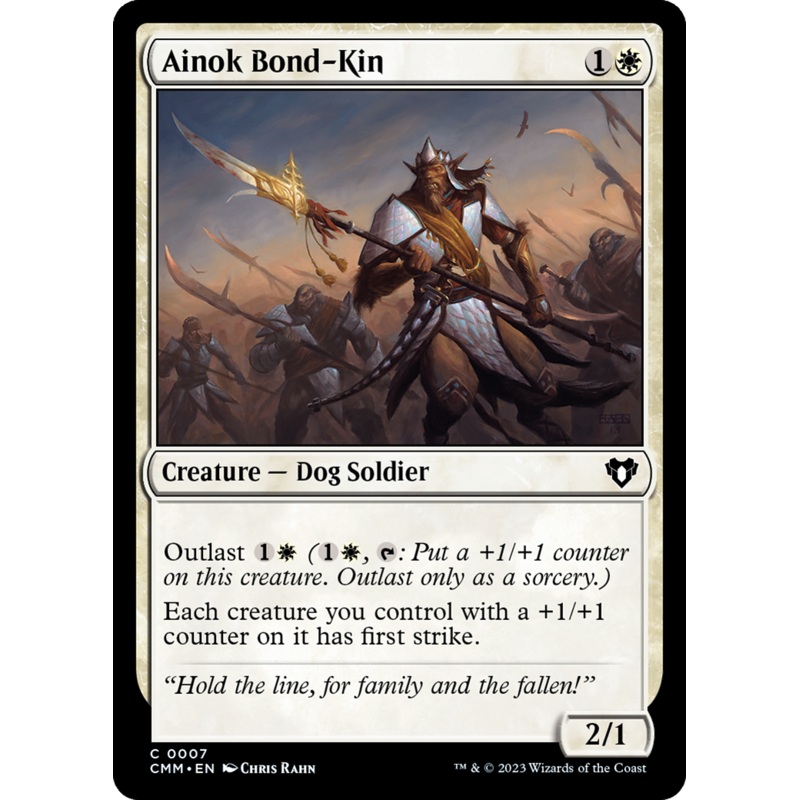 Ainok Bond-Kin [Commander Masters]