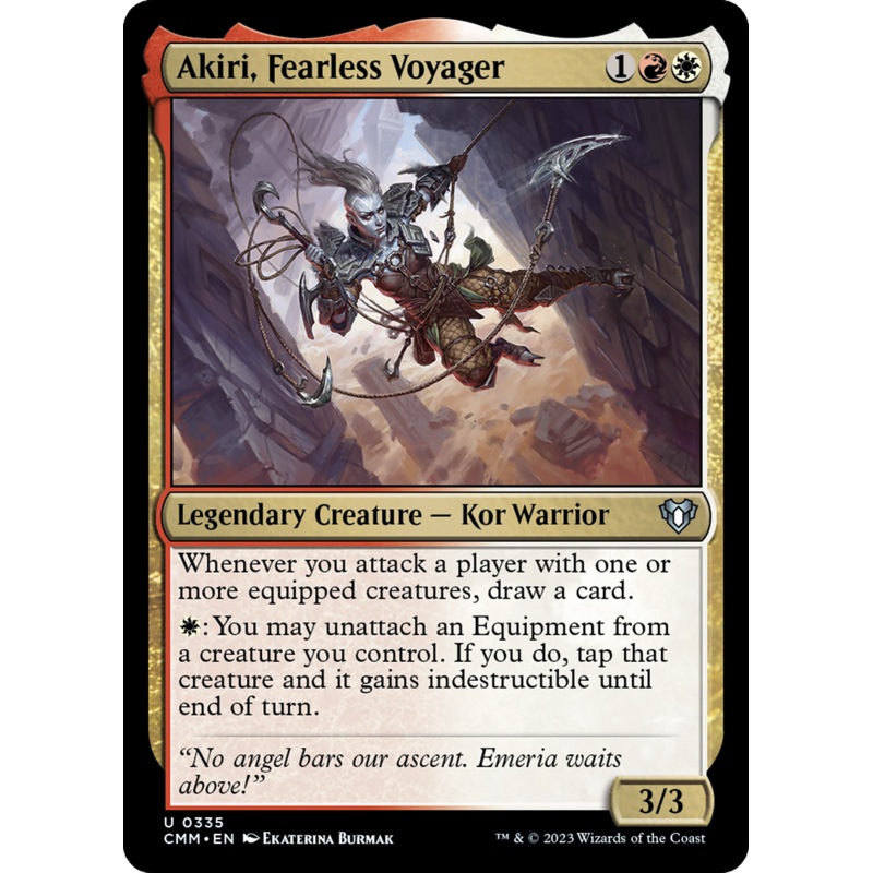 Akiri, Fearless Voyager [Commander Masters]