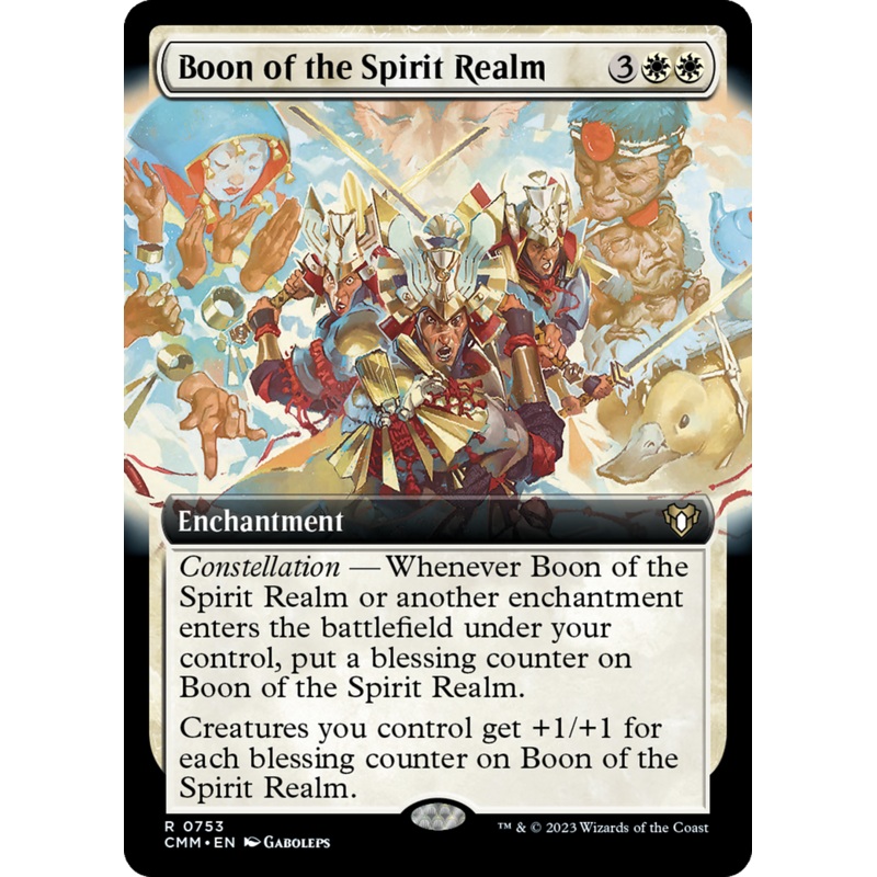 Boon of the Spirit Realm (Extended Art) [Commander Masters]
