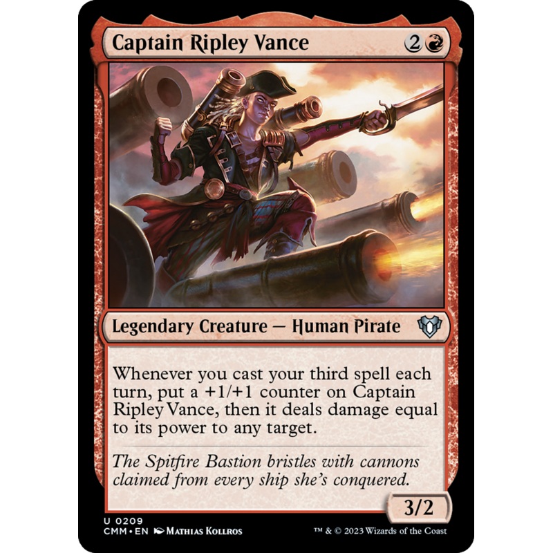 Captain Ripley Vance [Commander Masters]