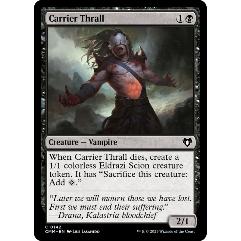 Carrier Thrall [Commander Masters]