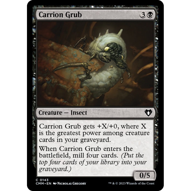 Carrion Grub [Commander Masters]