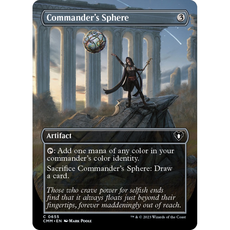 Commander's Sphere (Borderless Alternate Art) [Commander Masters]