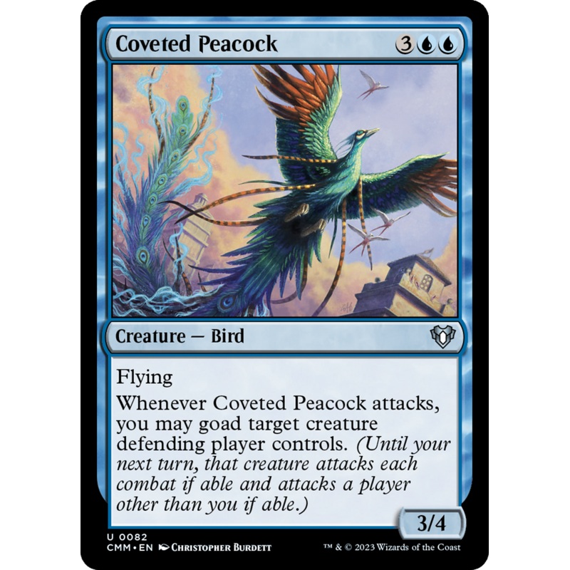 Coveted Peacock [Commander Masters]