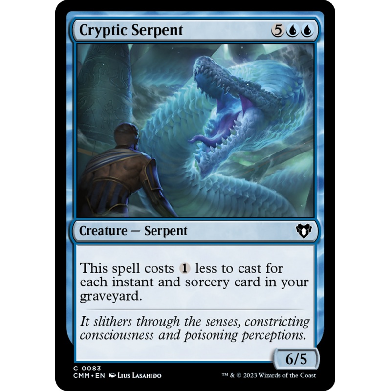 Cryptic Serpent [Commander Masters]