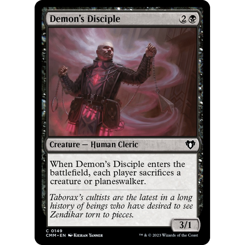 Demon's Disciple [Commander Masters]
