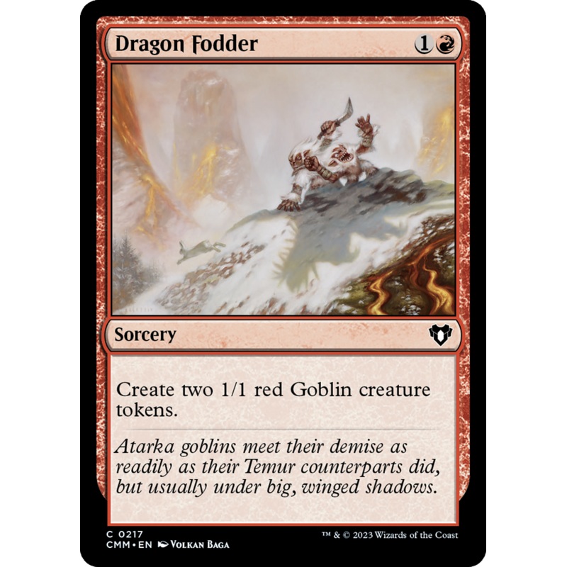 Dragon Fodder [Commander Masters]