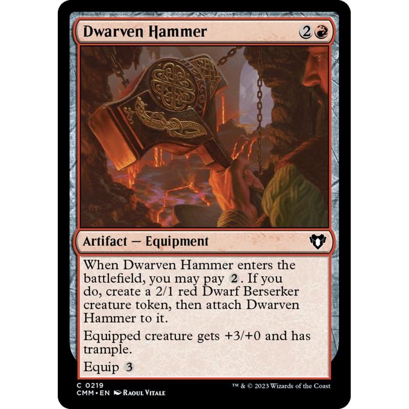 Dwarven Hammer [Commander Masters]