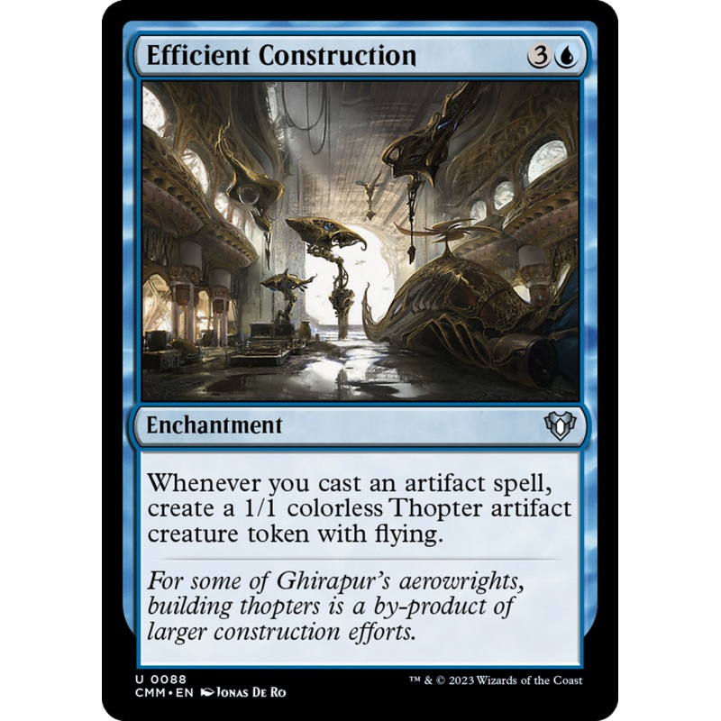 Efficient Construction [Commander Masters]