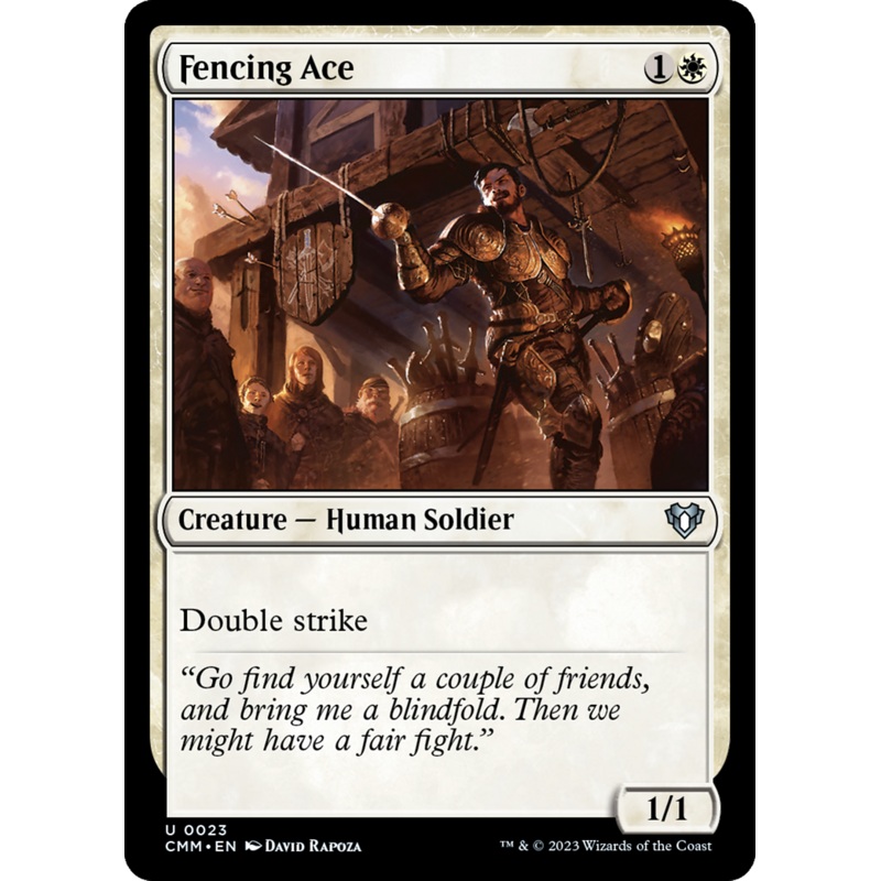 Fencing Ace [Commander Masters]