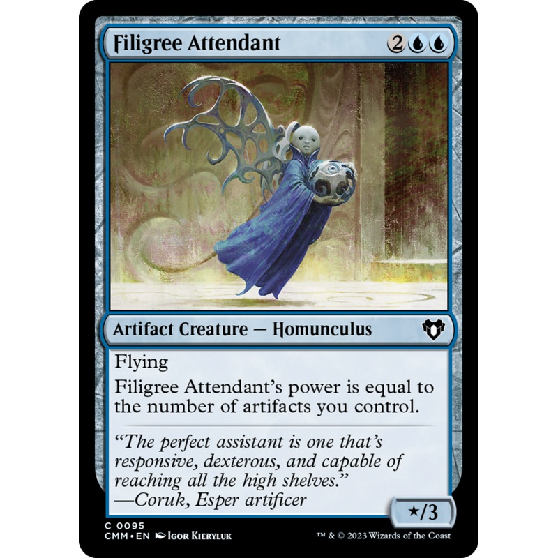 Filigree Attendant [Commander Masters]