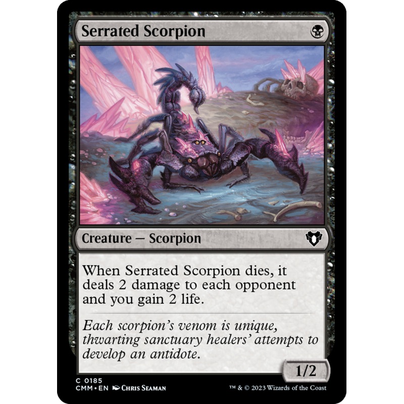 Serrated Scorpion [Commander Masters]