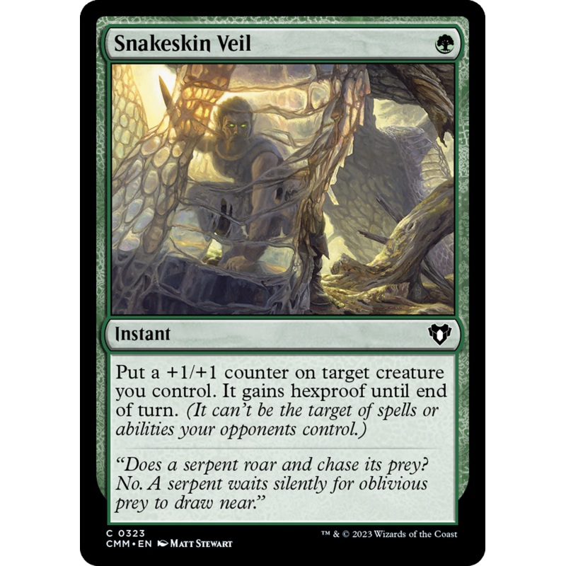 Snakeskin Veil [Commander Masters]