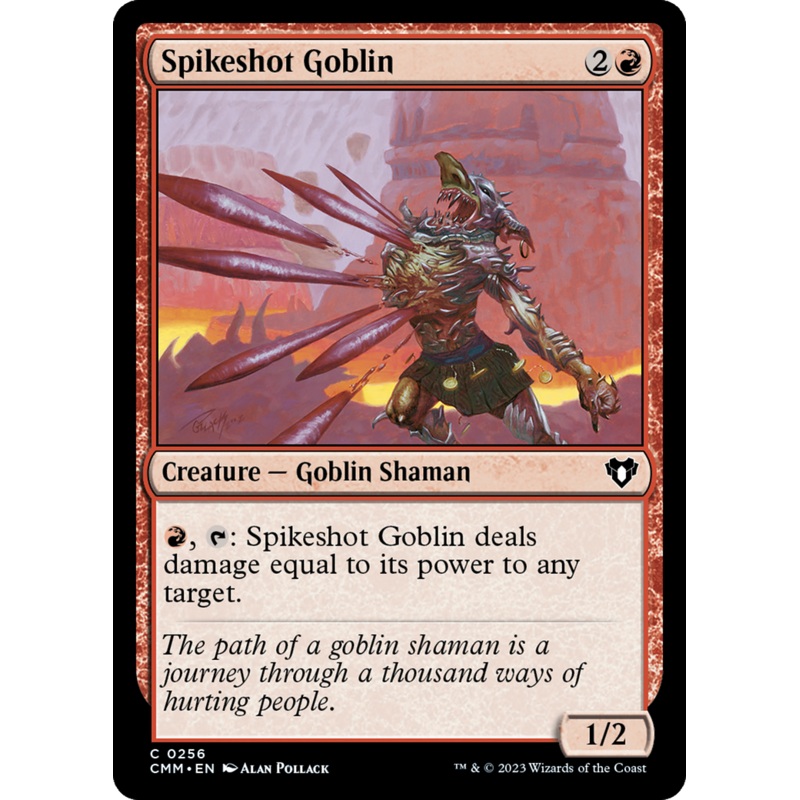 Spikeshot Goblin [Commander Masters]