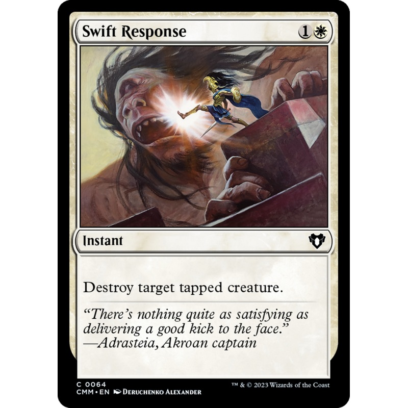 Swift Response [Commander Masters]
