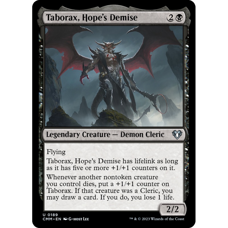 Taborax, Hope's Demise [Commander Masters]
