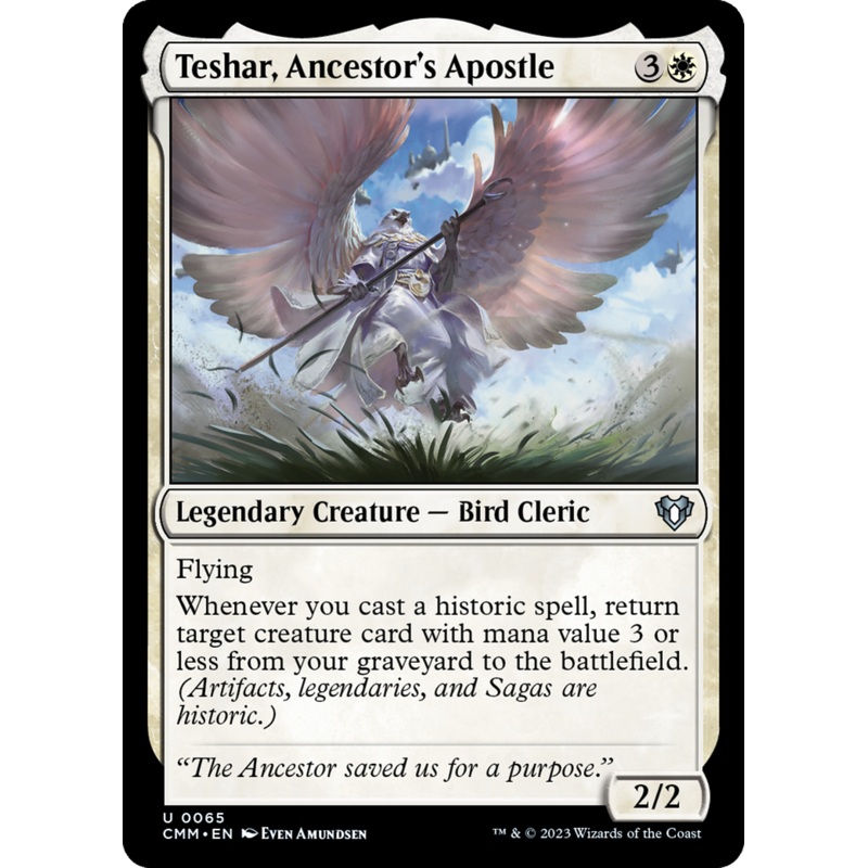 Teshar, Ancestor's Apostle [Commander Masters]