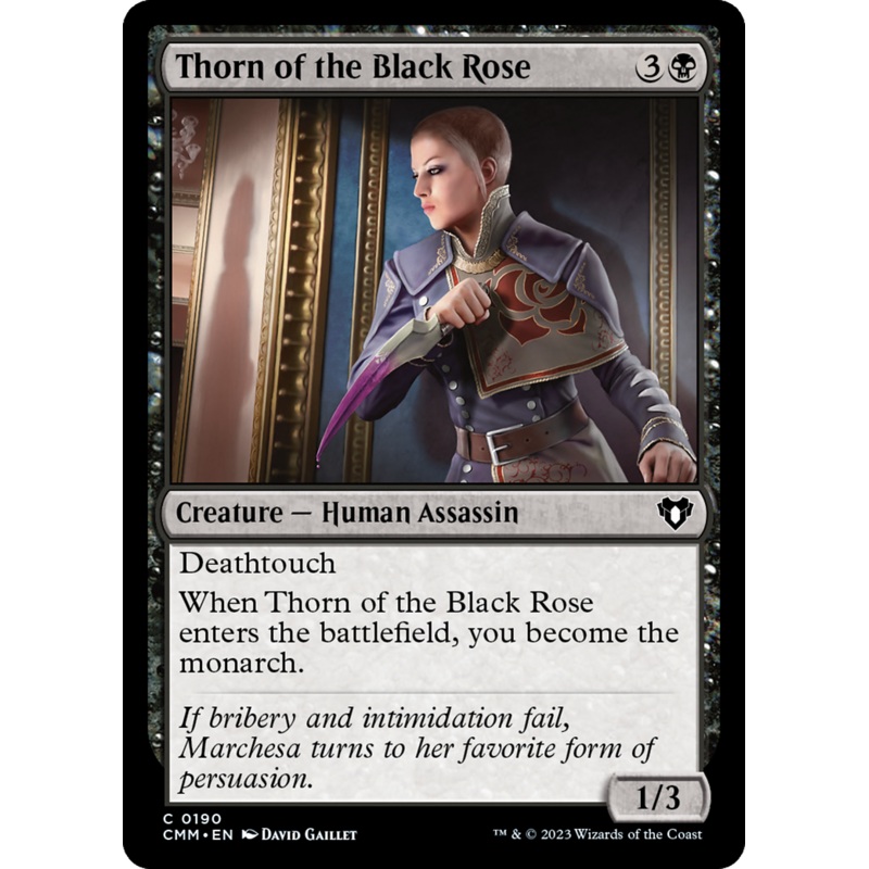 Thorn of the Black Rose [Commander Masters]