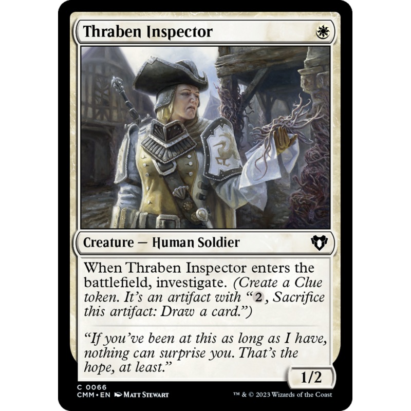 Thraben Inspector [Commander Masters]