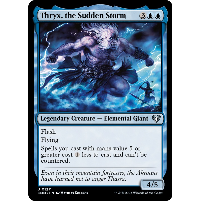 Thryx, the Sudden Storm [Commander Masters]