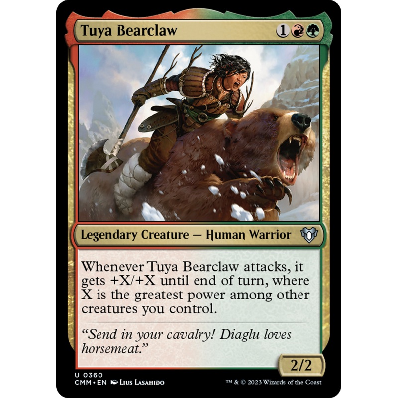 Tuya Bearclaw [Commander Masters]