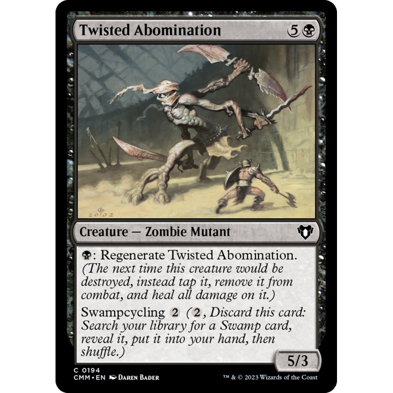 Twisted Abomination [Commander Masters]