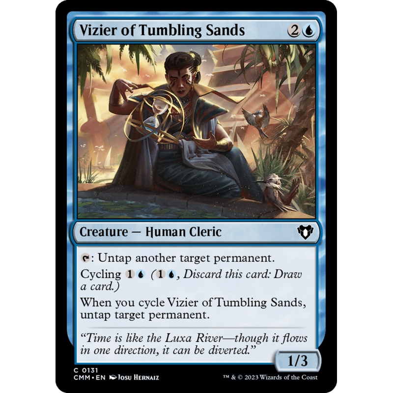 Vizier of Tumbling Sands [Commander Masters]