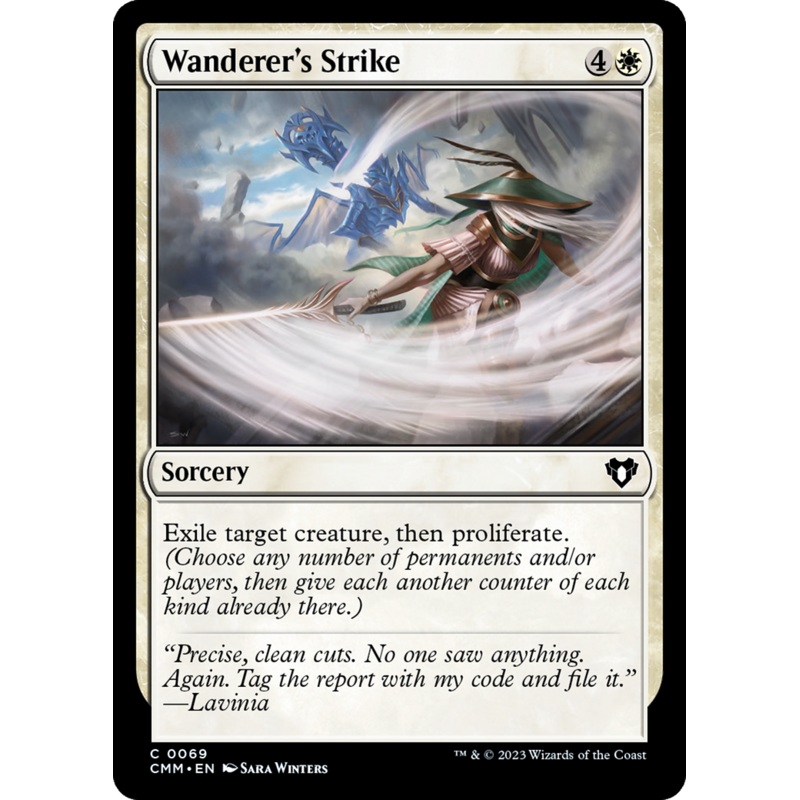 Wanderer's Strike [Commander Masters]