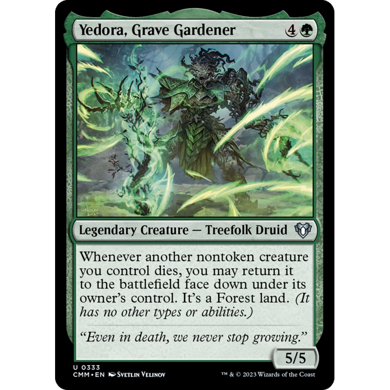 Yedora, Grave Gardener [Commander Masters]