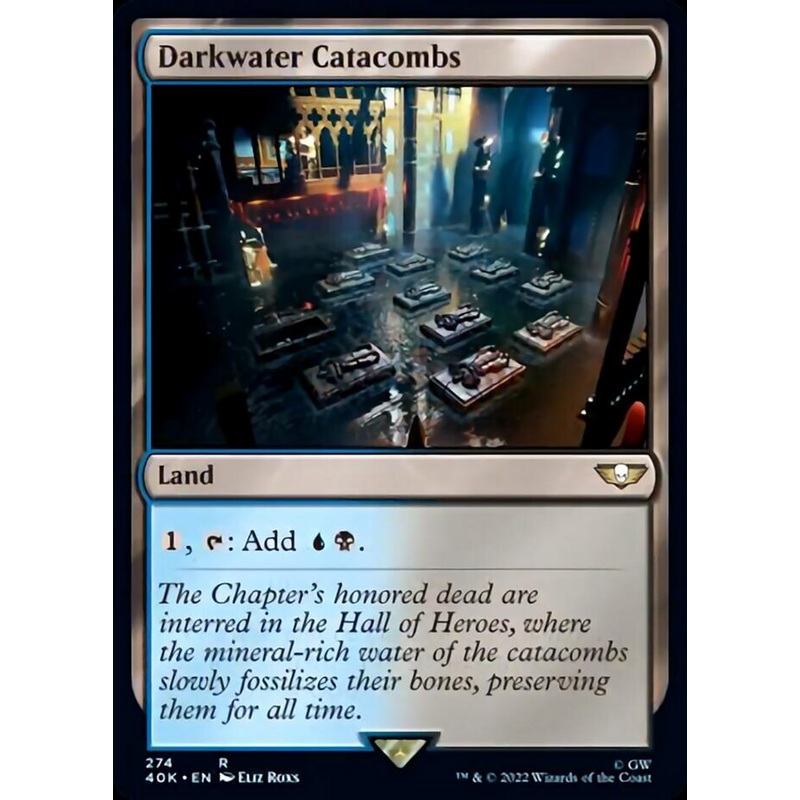Darkwater Catacombs (Surge Foil) [Warhammer 40,000]