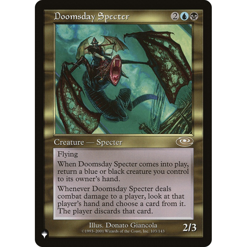 Doomsday Specter [The List]