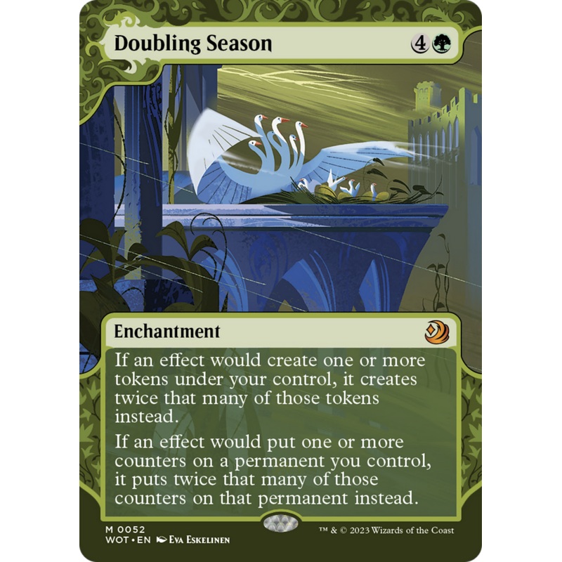 Doubling Season [Wilds of Eldraine: Enchanting Tales]