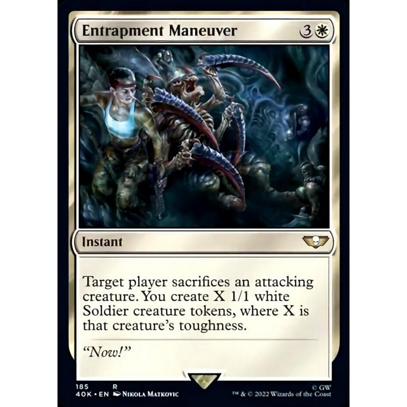 Entrapment Maneuver (Surge Foil) [Warhammer 40,000]