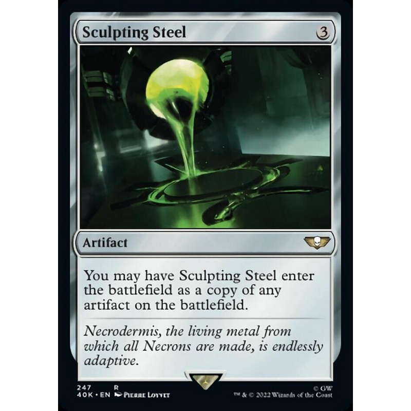 Sculpting Steel (Surge Foil) [Warhammer 40,000]