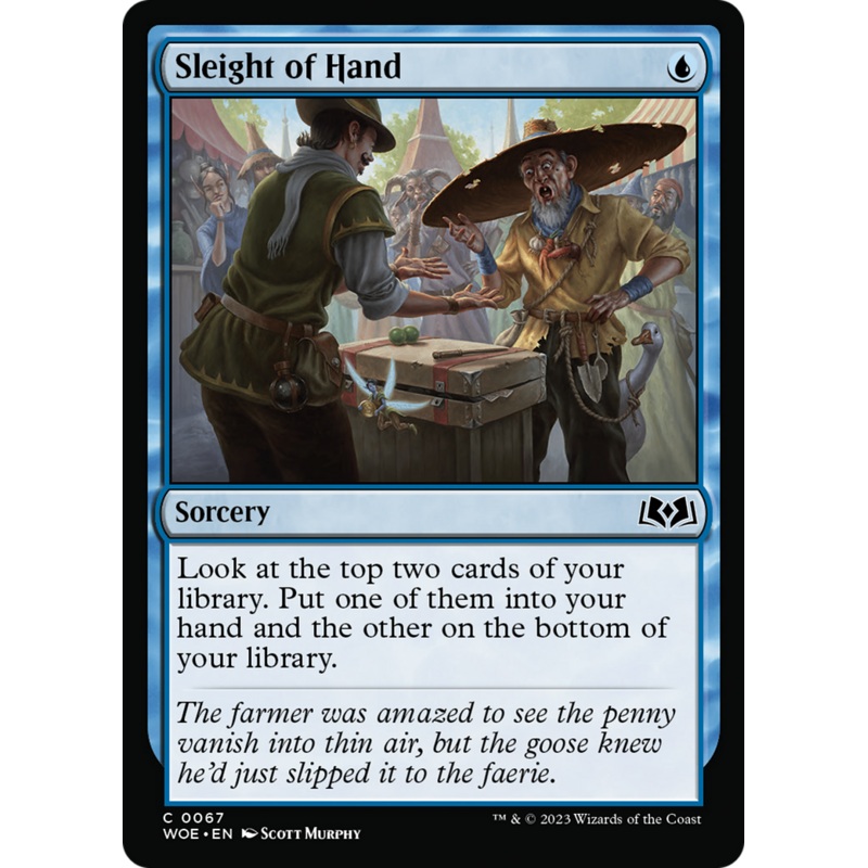 Sleight of Hand [Wilds of Eldraine]