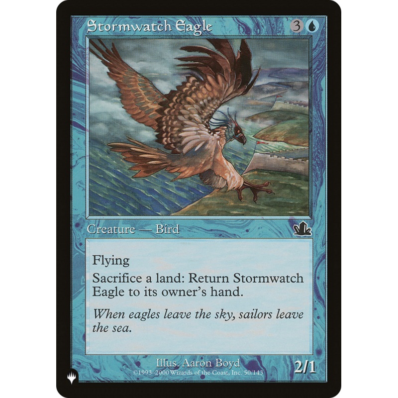 Stormwatch Eagle [The List]