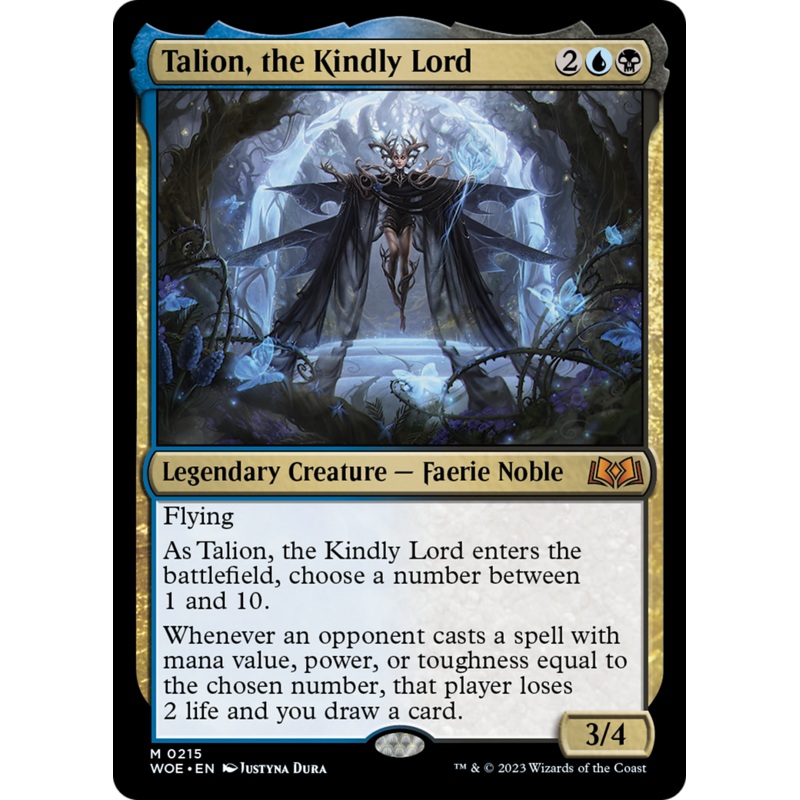 Talion, the Kindly Lord [Wilds of Eldraine]