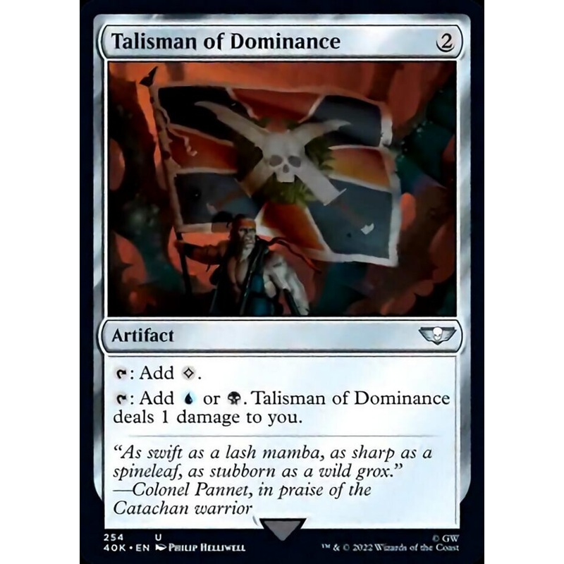 Talisman of Dominance (254) (Surge Foil) [Warhammer 40,000]