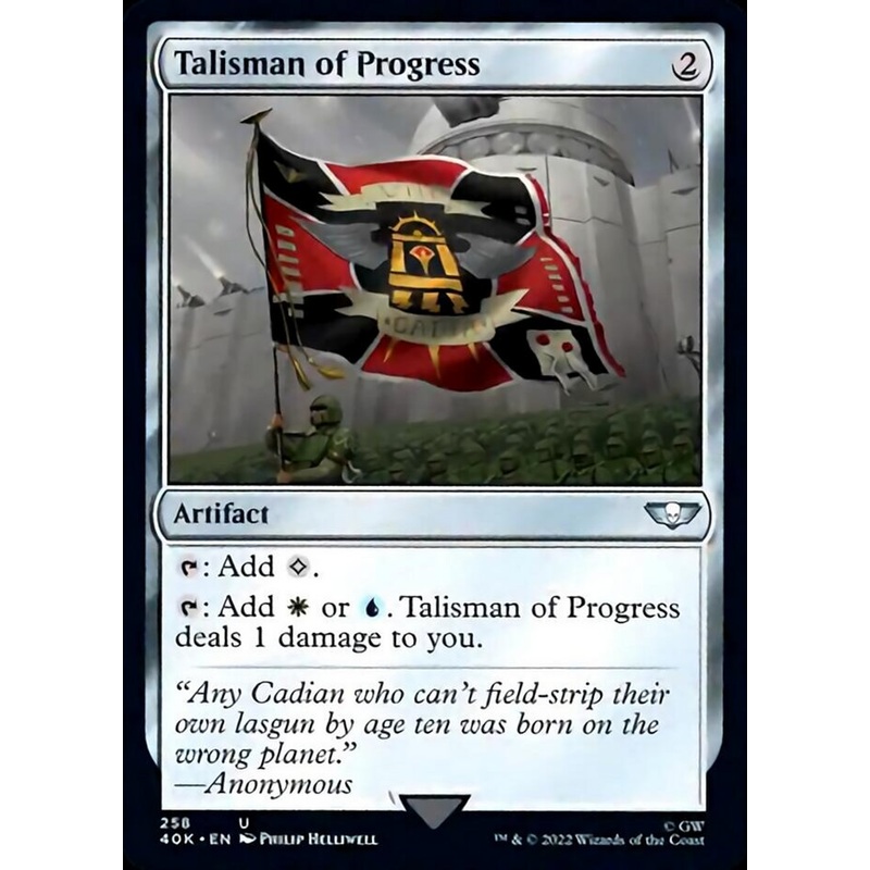 Talisman of Progress (Surge Foil) [Warhammer 40,000]