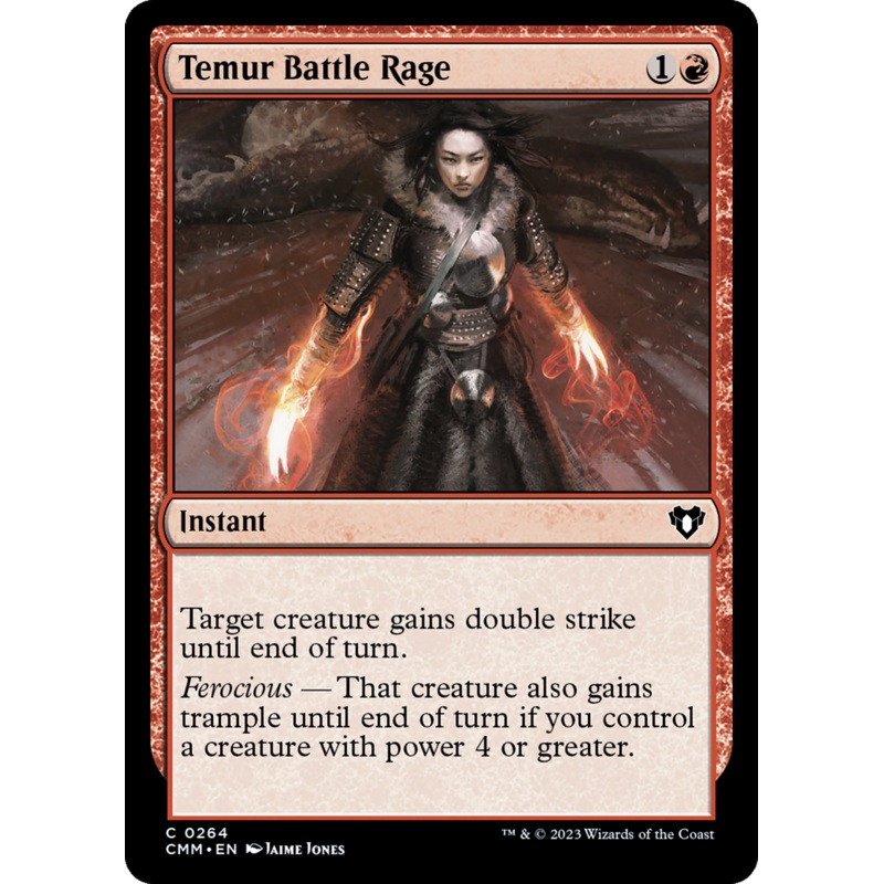 Temur Battle Rage [Commander Masters]