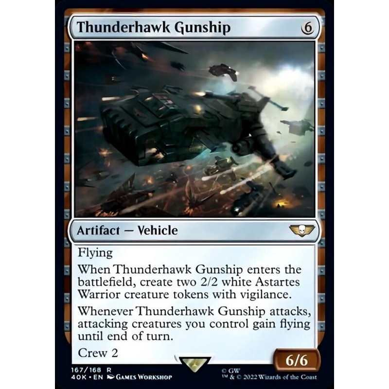 Thunderhawk Gunship (Surge Foil) [Warhammer 40,000]