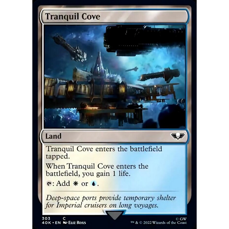 Tranquil Cove (Surge Foil) [Warhammer 40,000]