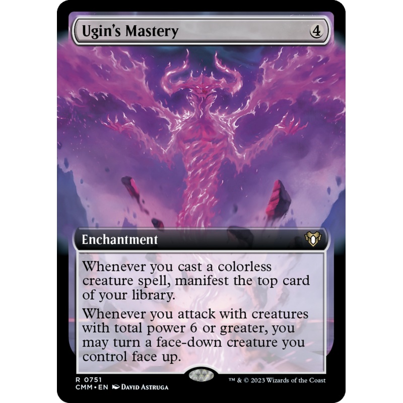 Ugin's Mastery (Extended Art) [Commander Masters]