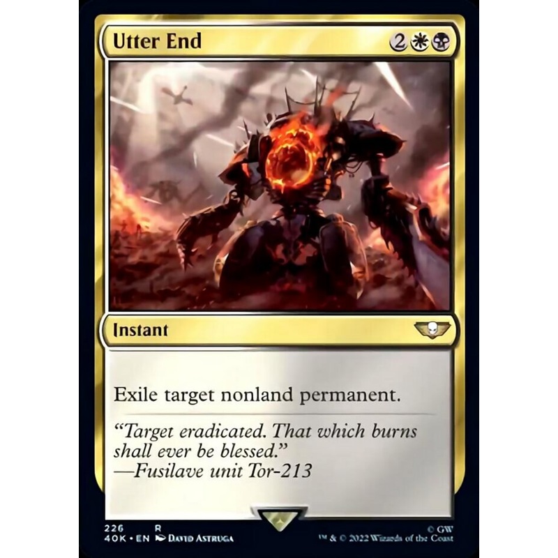 Utter End (Surge Foil) [Warhammer 40,000]