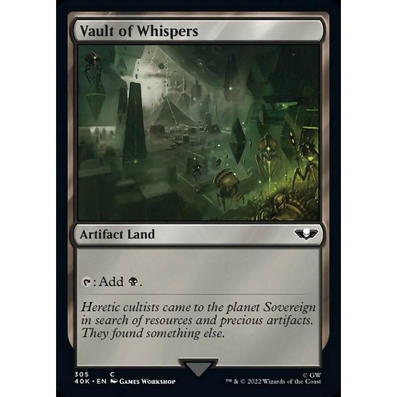 Vault of Whispers (Surge Foil) [Warhammer 40,000]