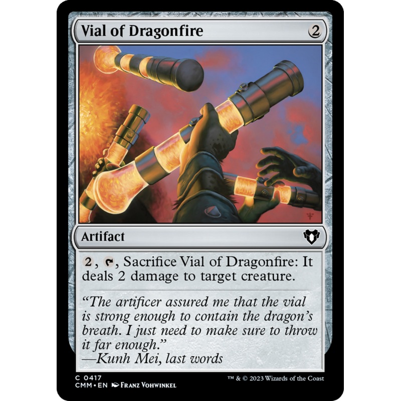 Vial of Dragonfire [Commander Masters]