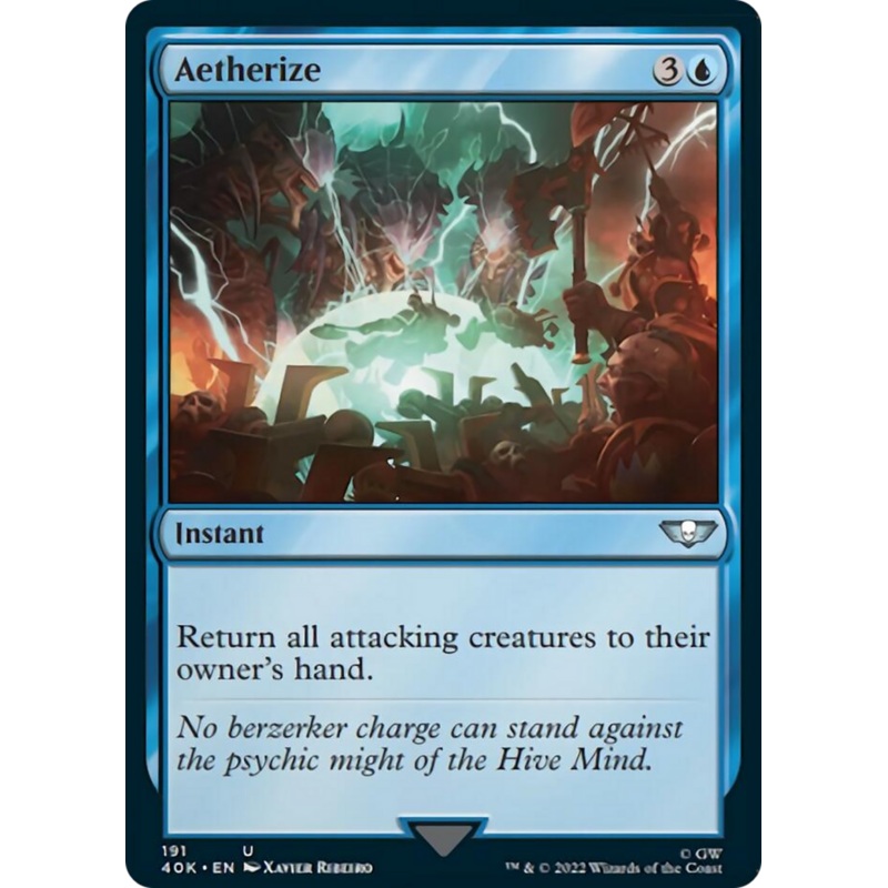 Aetherize (Surge Foil) [Warhammer 40,000]