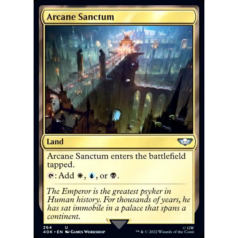 Arcane Sanctum (Surge Foil) [Warhammer 40,000]