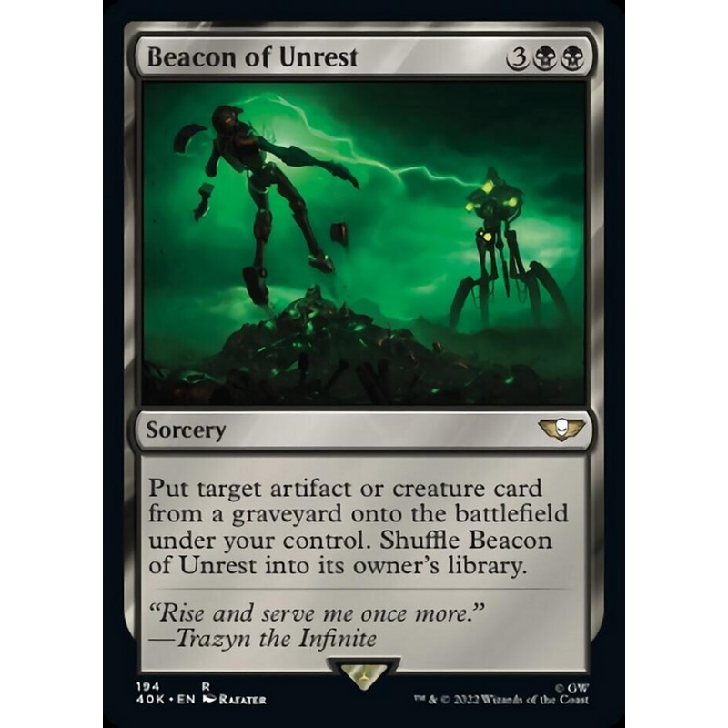 Beacon of Unrest (Surge Foil) [Warhammer 40,000]