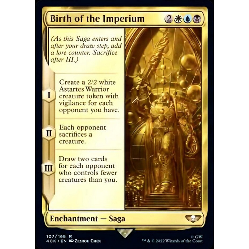 Birth of the Imperium (Surge Foil) [Warhammer 40,000]